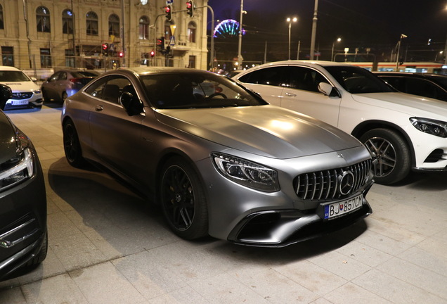 Mercedes-AMG S 63 Coupé C217 2018 Yellow Night Edition