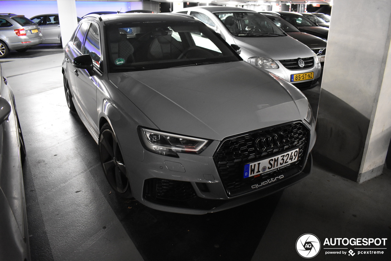 Audi RS3 Sportback 8V 2018