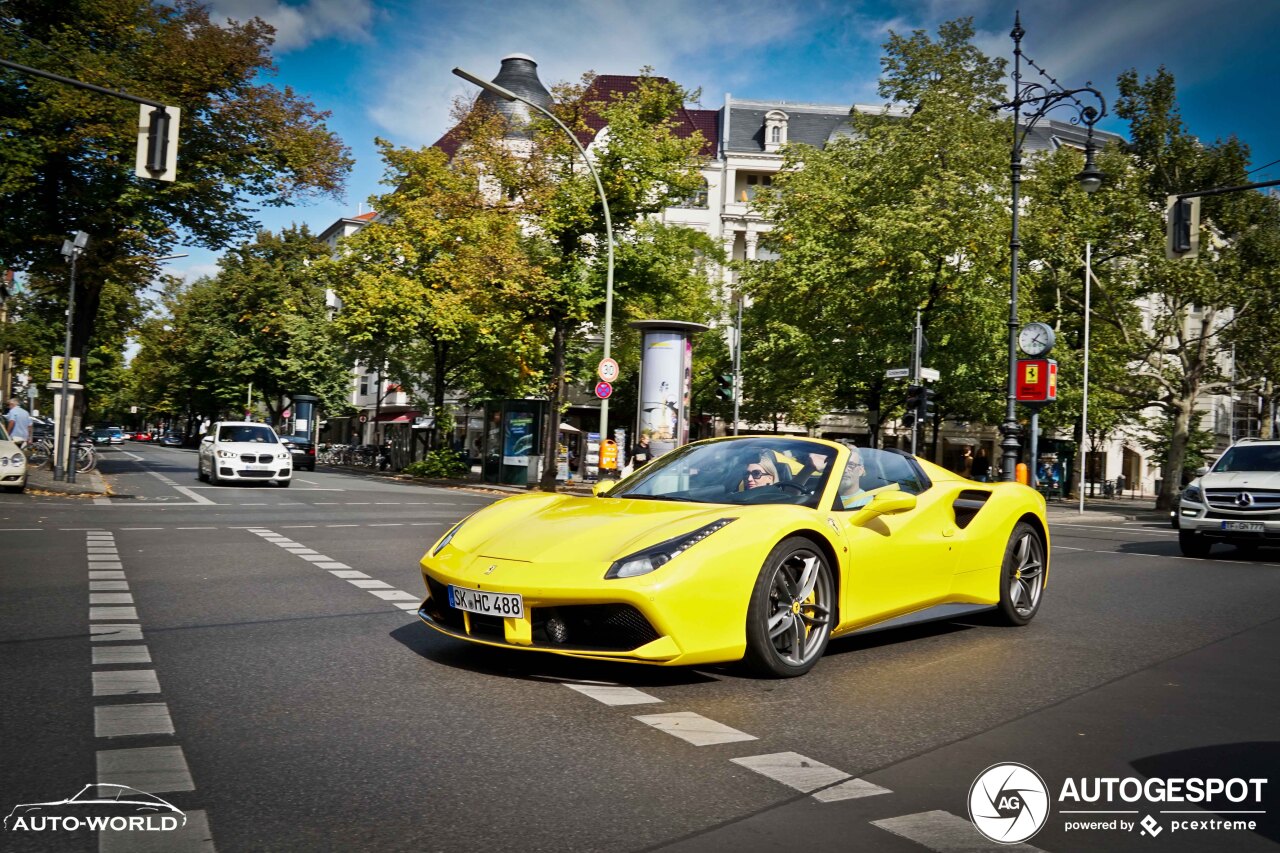 Ferrari 488 Spider