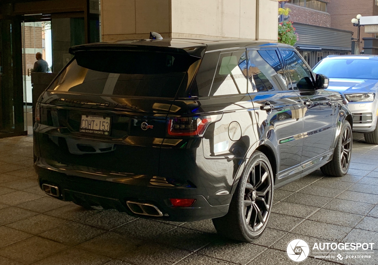 Land Rover Range Rover Sport SVR 2018