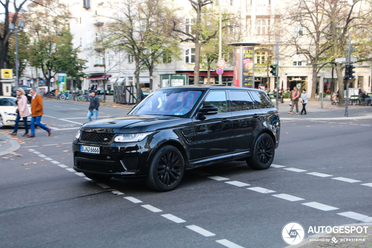 Land Rover Range Rover Sport SVR