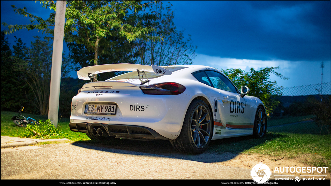 Porsche 981 Cayman GT4