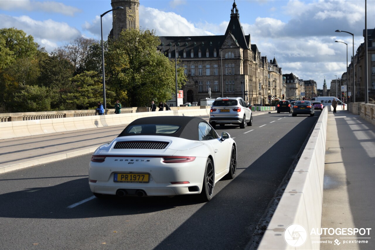 Porsche 991 Carrera 4 GTS Cabriolet MkII