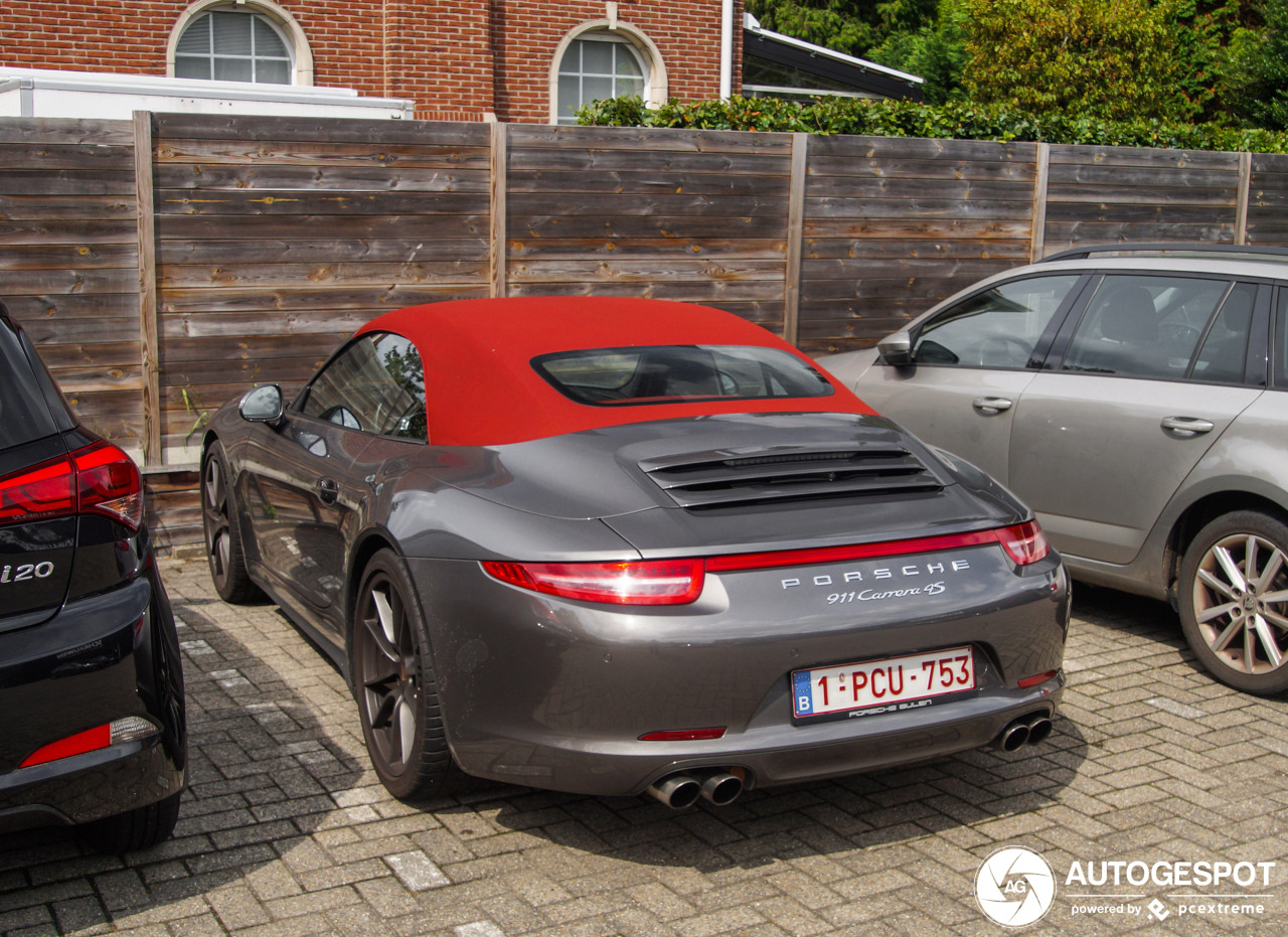 Porsche 991 Carrera 4S Cabriolet MkI