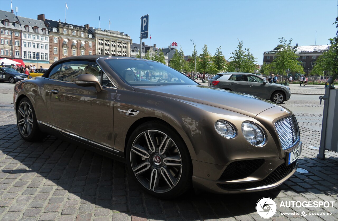 Bentley Continental GTC V8 2016