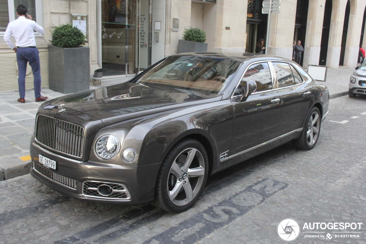 Bentley Mulsanne Speed 2016