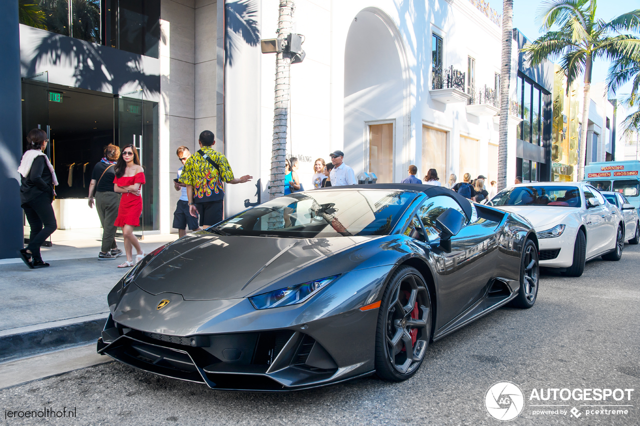 Lamborghini Huracán LP640-4 EVO Spyder