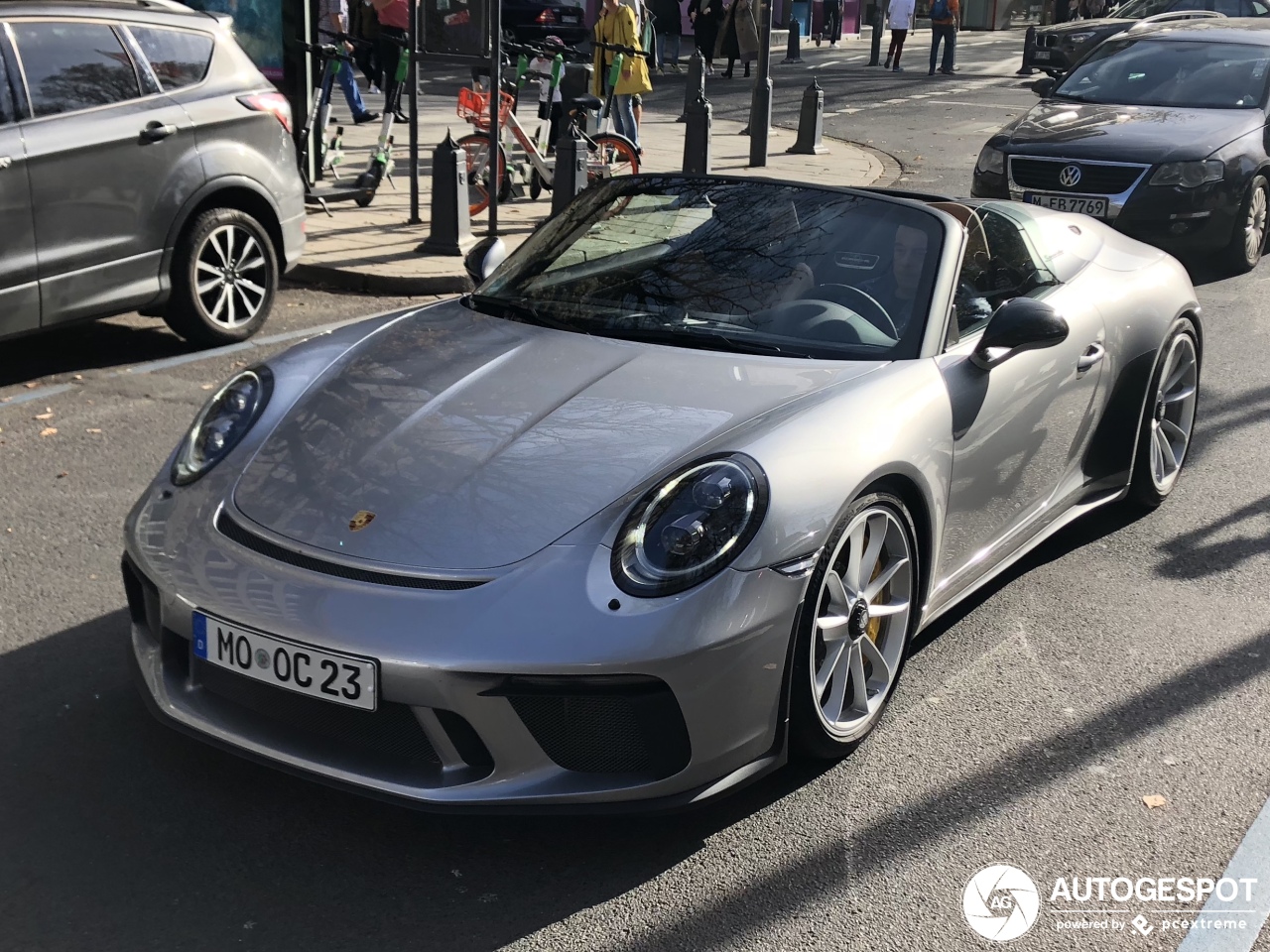 Porsche 991 Speedster