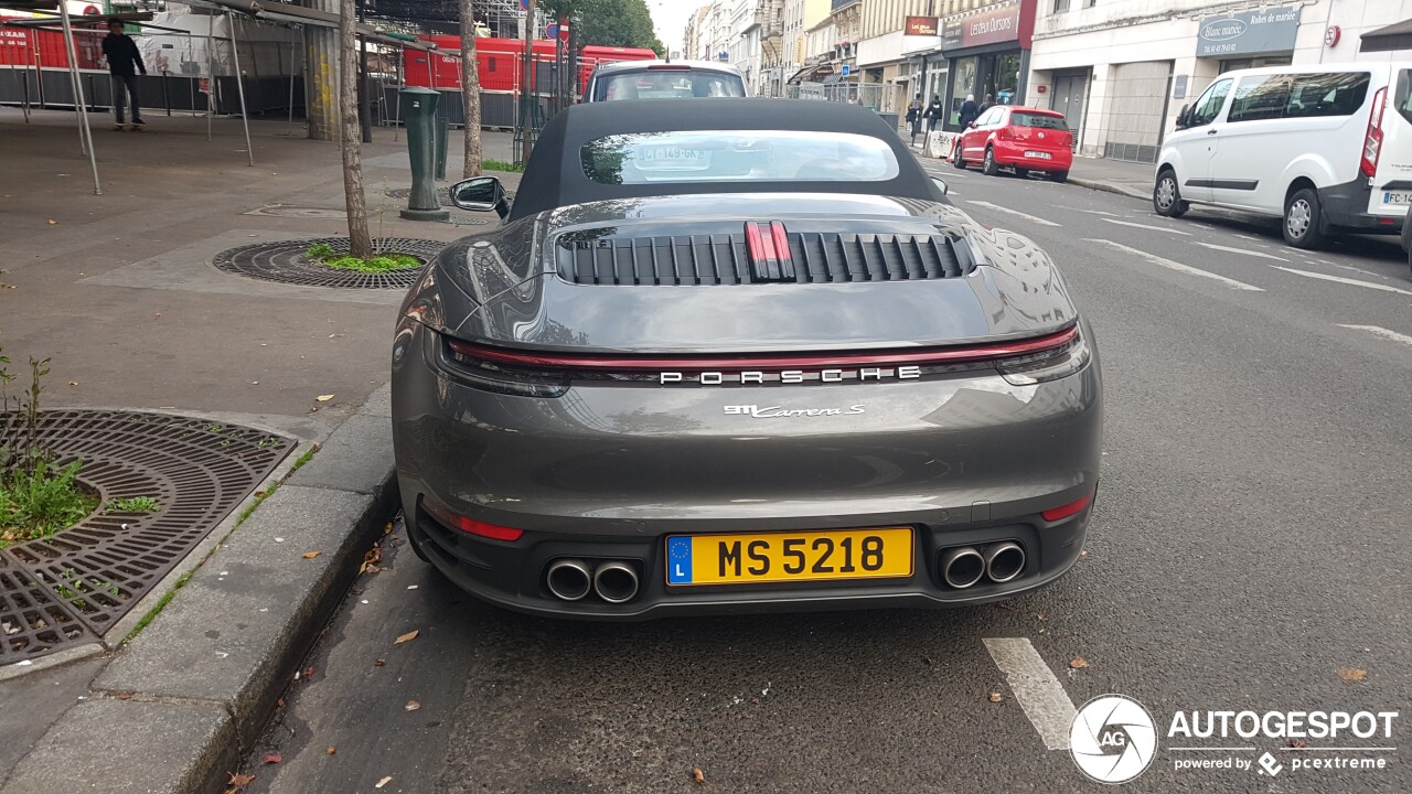 Porsche 992 Carrera S Cabriolet