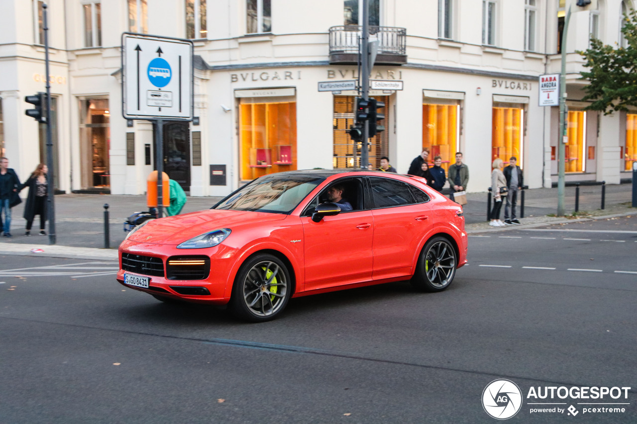 Porsche Cayenne Coupé Turbo S E-Hybrid