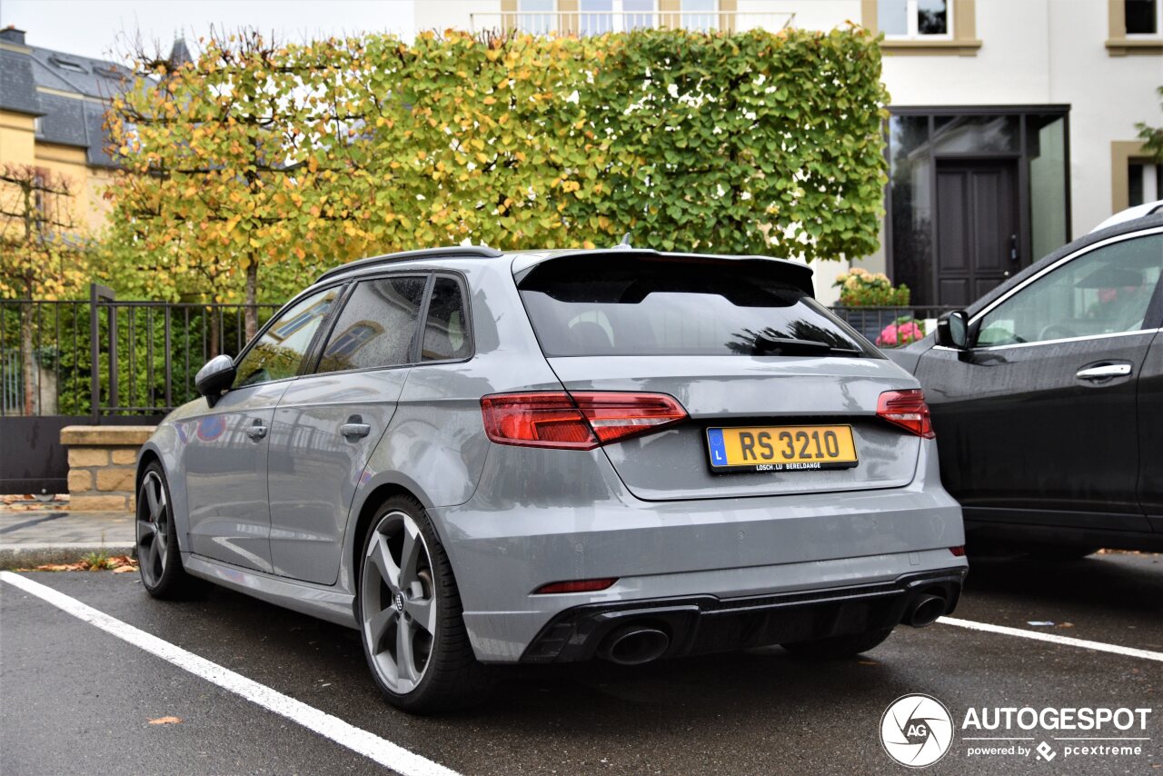 Audi RS3 Sportback 8V 2018