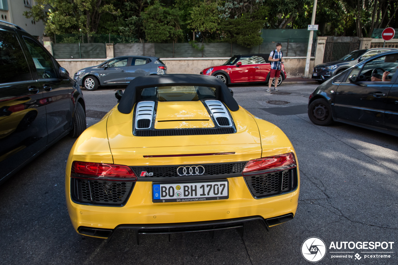 Audi R8 V10 Spyder 2016