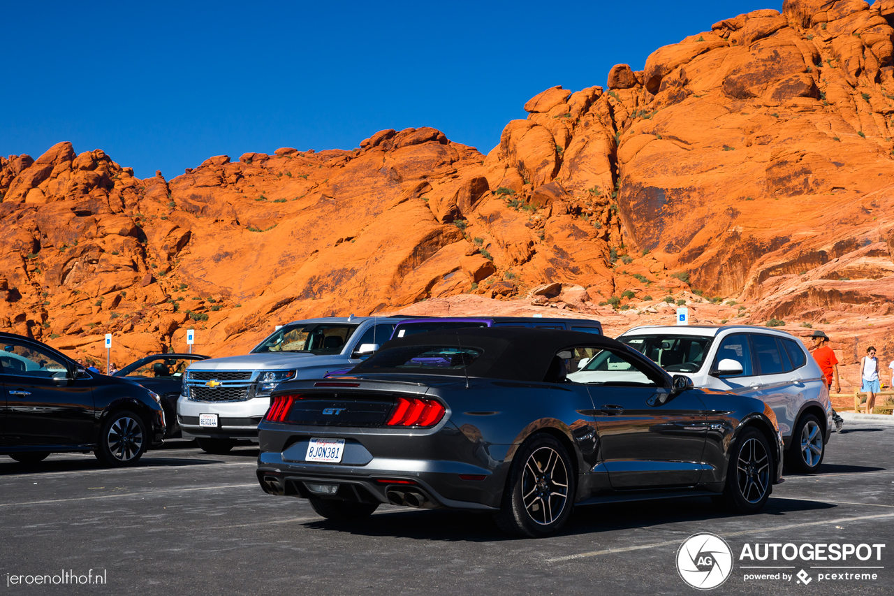 Ford Mustang GT Convertible 2018