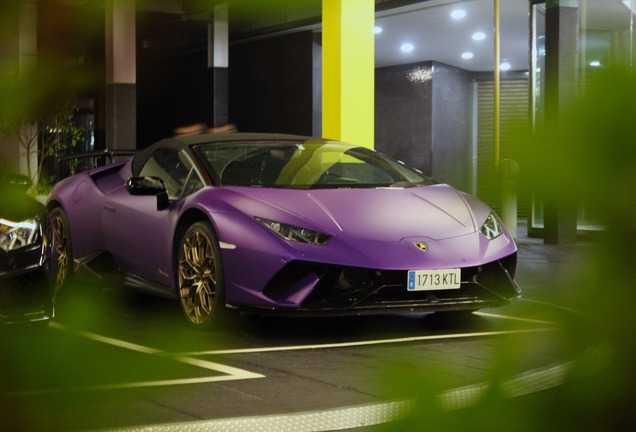 Lamborghini Huracán LP640-4 Performante Spyder