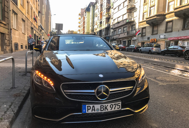 Mercedes-AMG S 63 Convertible A217