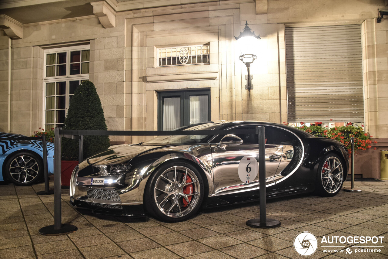 Bugatti Chiron La Mer Argentée