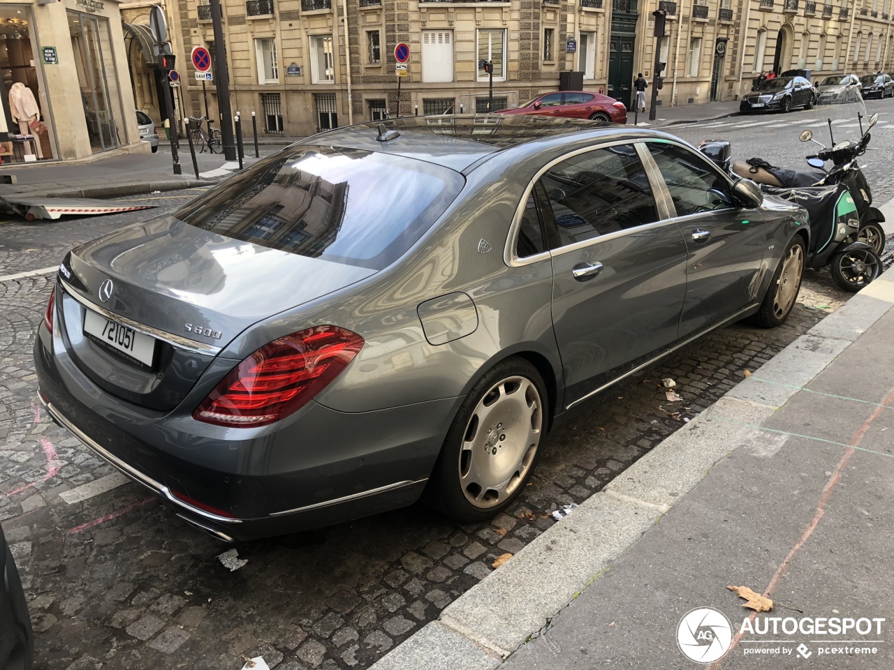 Mercedes-Maybach S 600 X222