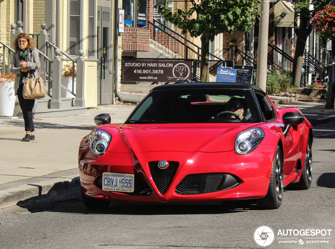 Alfa Romeo 4C Spider