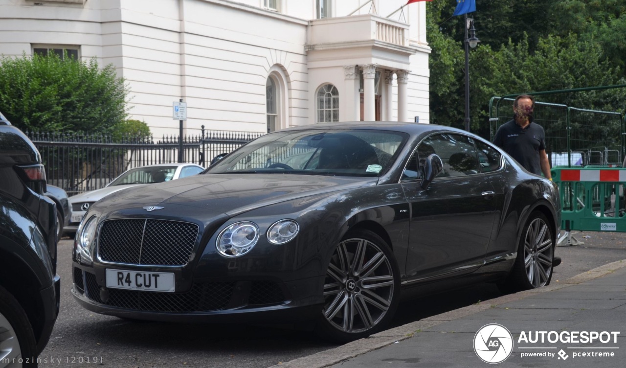 Bentley Continental GT Speed 2012