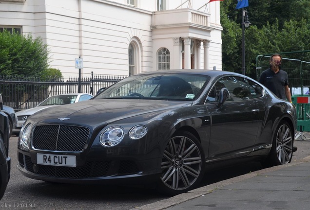 Bentley Continental GT Speed 2012