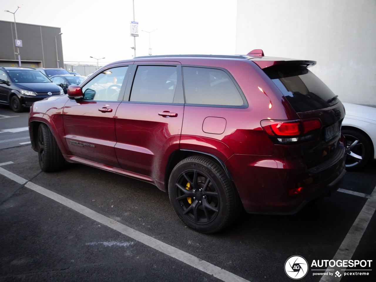 Red. Track Hawk Jeep Grand Cherokee Trackhawk - 31 October 2019 - Autogespot