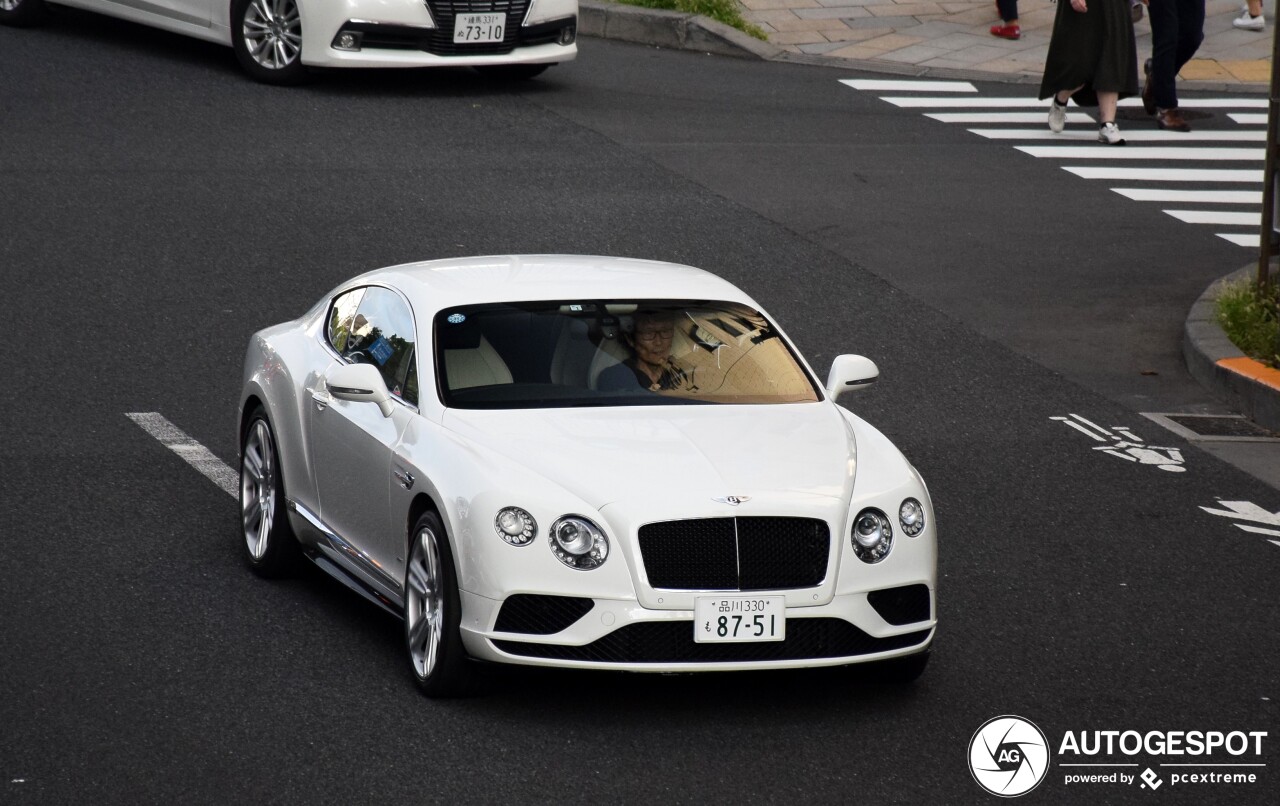 Bentley Continental GT V8 S 2016