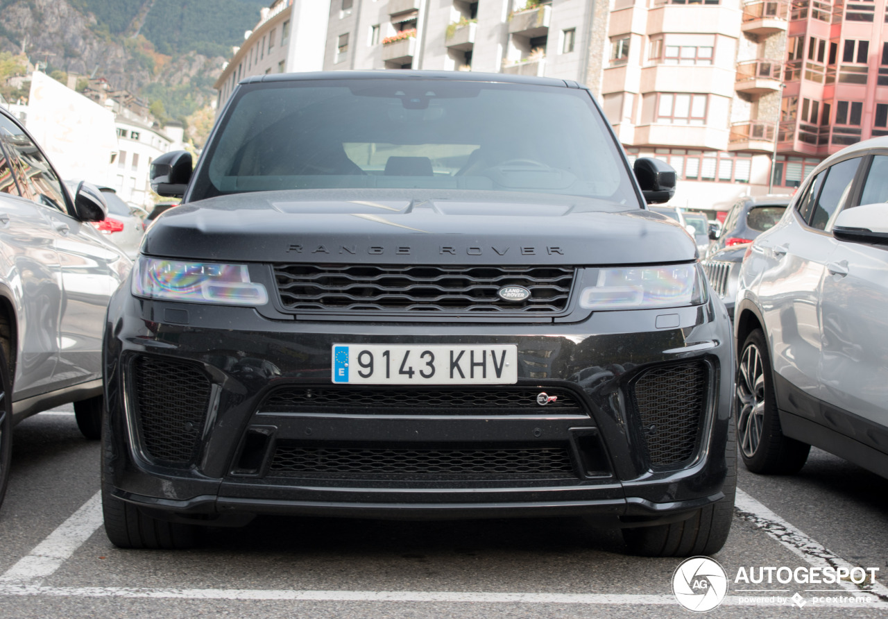 Land Rover Range Rover Sport SVR 2018