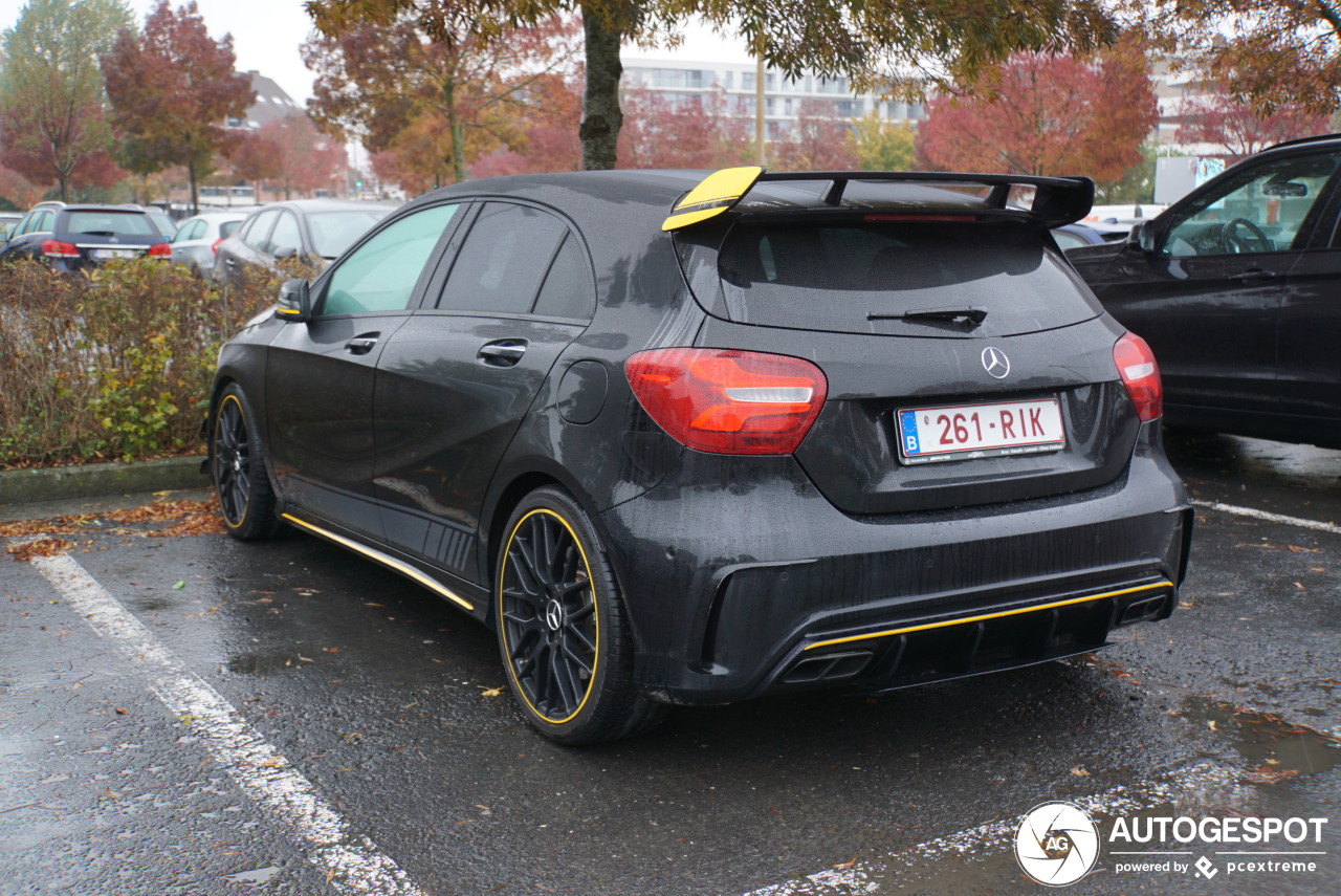 Mercedes-AMG A 45 W176 Yellow Night Edition