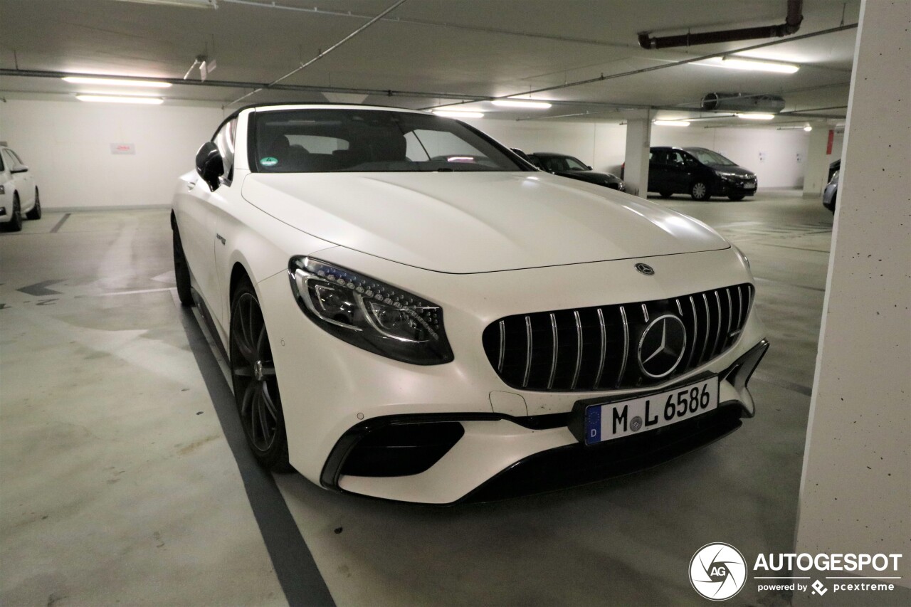 Mercedes-AMG S 63 Convertible A217 2018