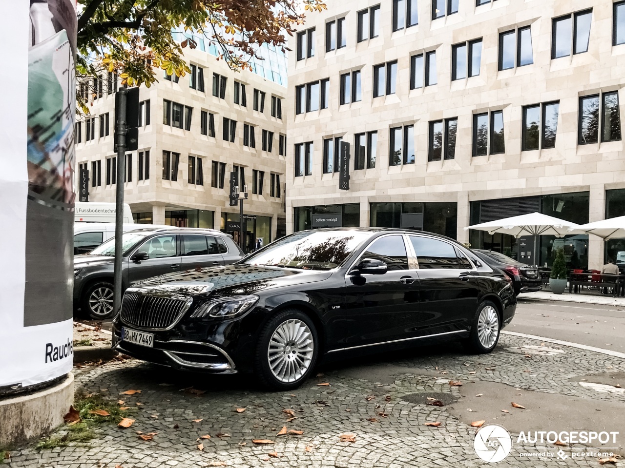 Mercedes-Maybach S 650 X222 2018