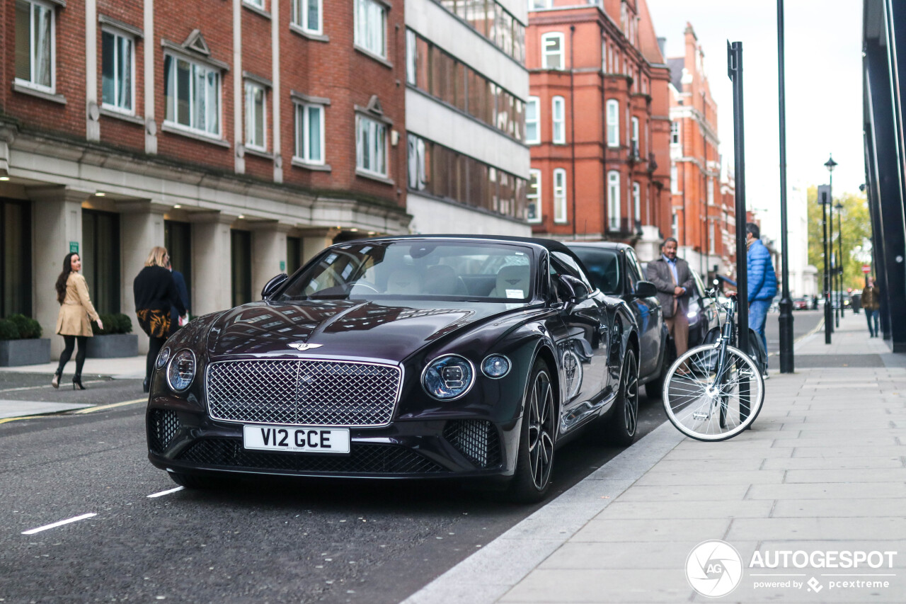 Bentley Continental GTC 2019