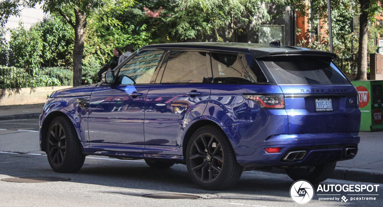 Land Rover Range Rover Sport SVR 2018