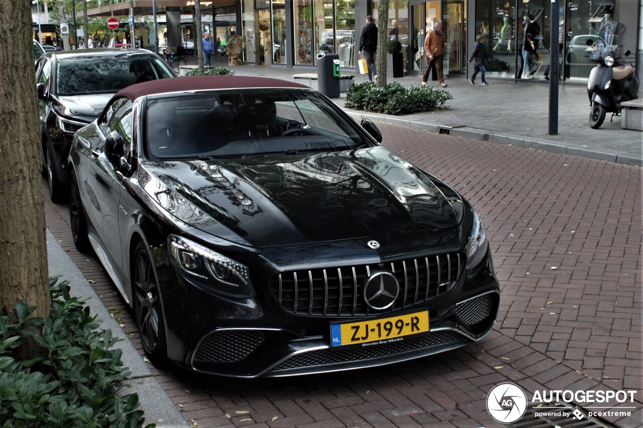 Mercedes-AMG S 65 Convertible A217 2018