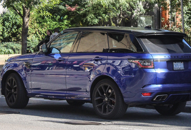 Land Rover Range Rover Sport SVR 2018