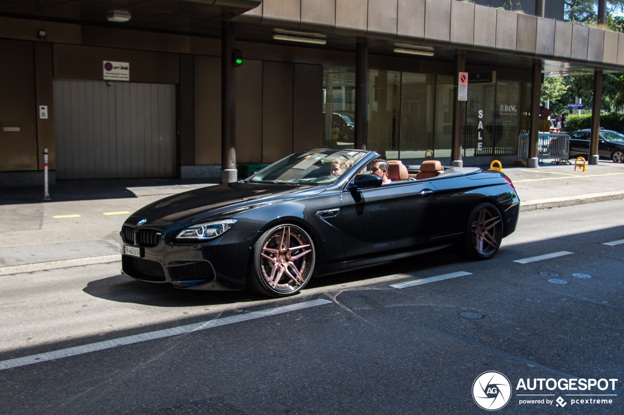 BMW M6 F12 Cabriolet 2015