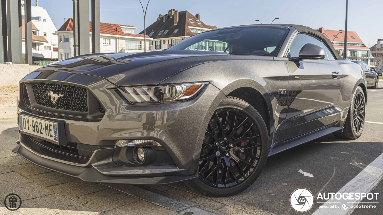 Ford Mustang GT Convertible 2015