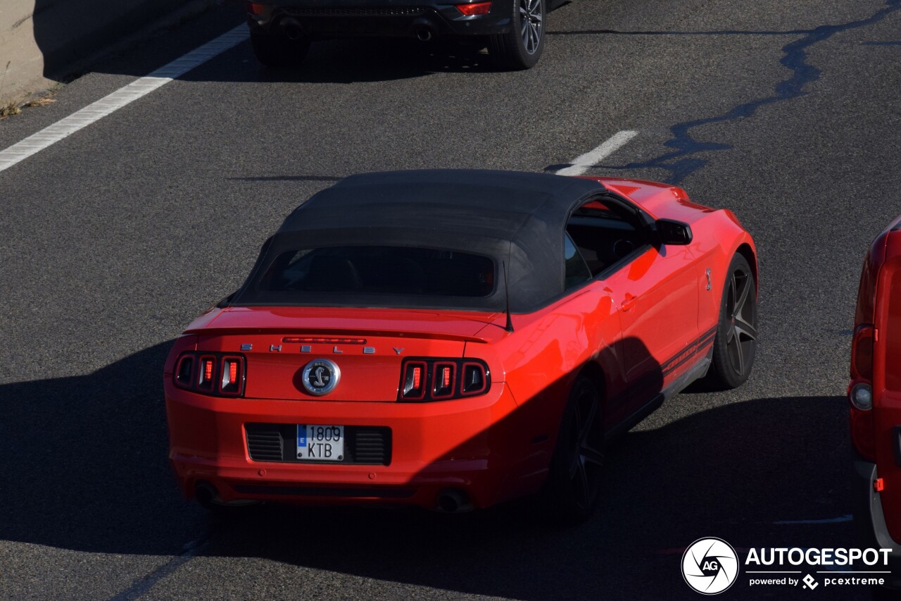 Ford Mustang Shelby GT500 Convertible 2014