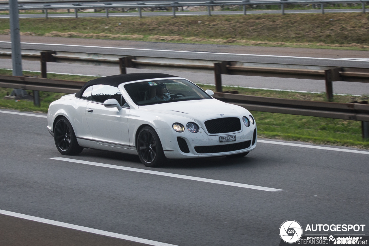 Bentley Continental Supersports Convertible