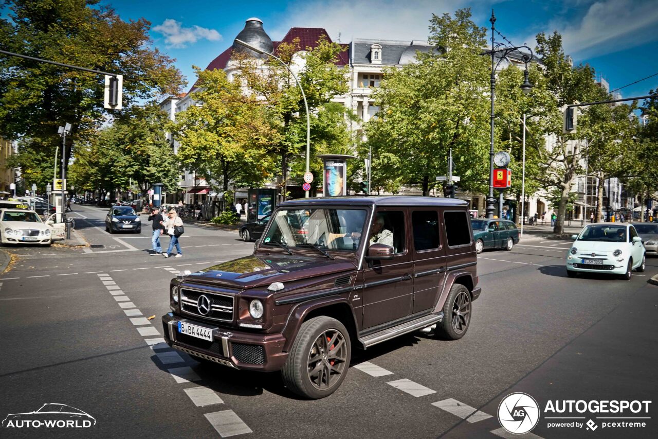 Mercedes-AMG G 63 2016 Exclusive Edition