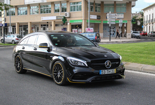 Mercedes-AMG CLA 45 Shooting Brake X117 Yellow Night Edition