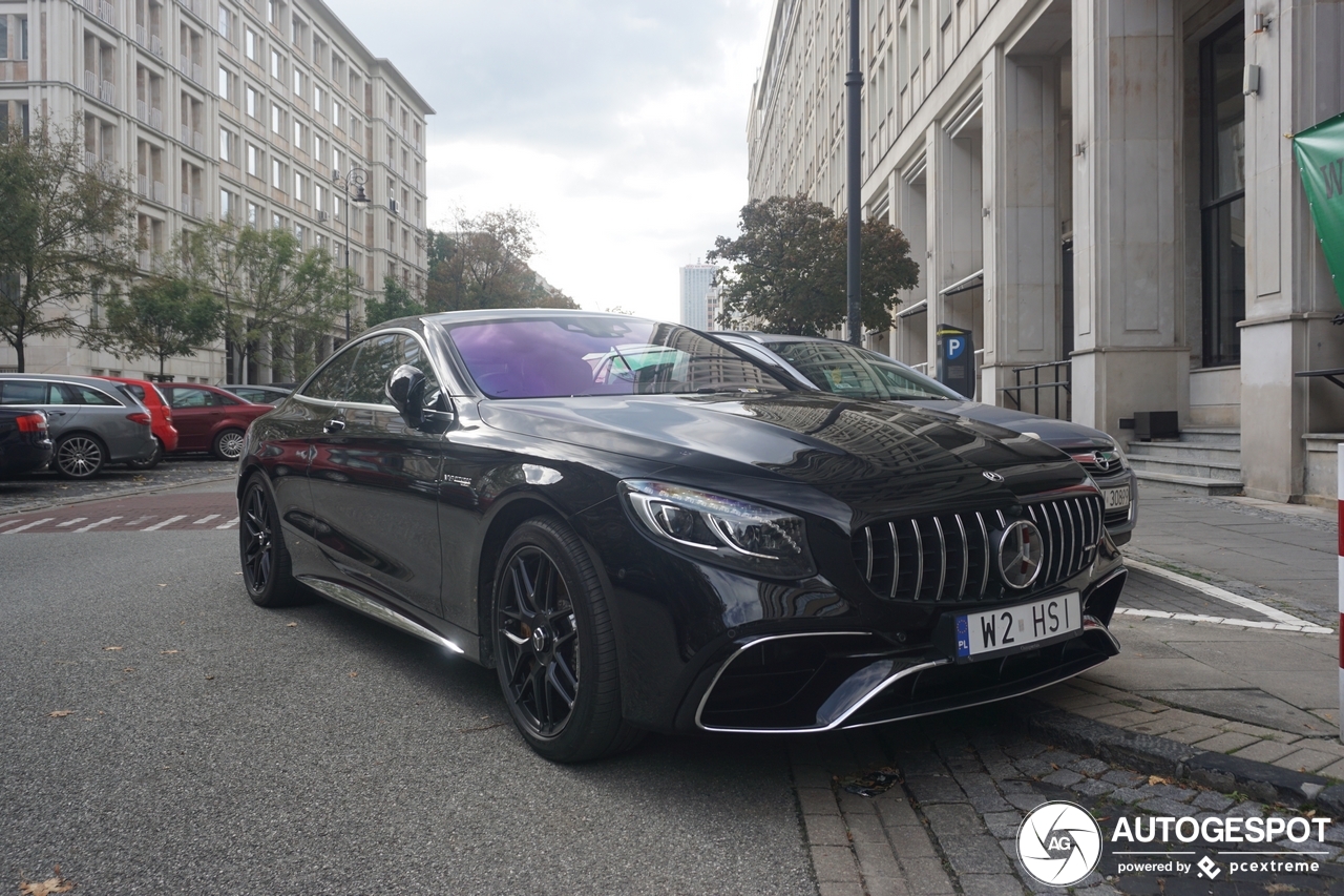 Mercedes-AMG S 63 Coupé C217 2018