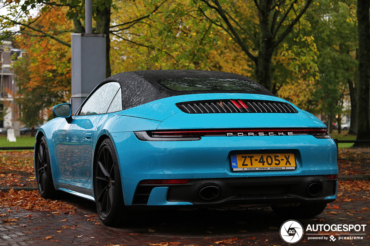 Porsche 992 Carrera 4S Cabriolet