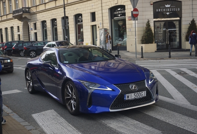 Lexus LC 500h Structural Blue Edition