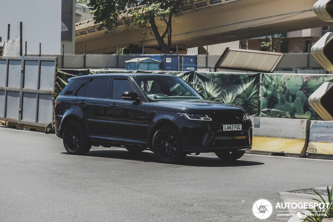 Land Rover Range Rover Sport SVR 2018