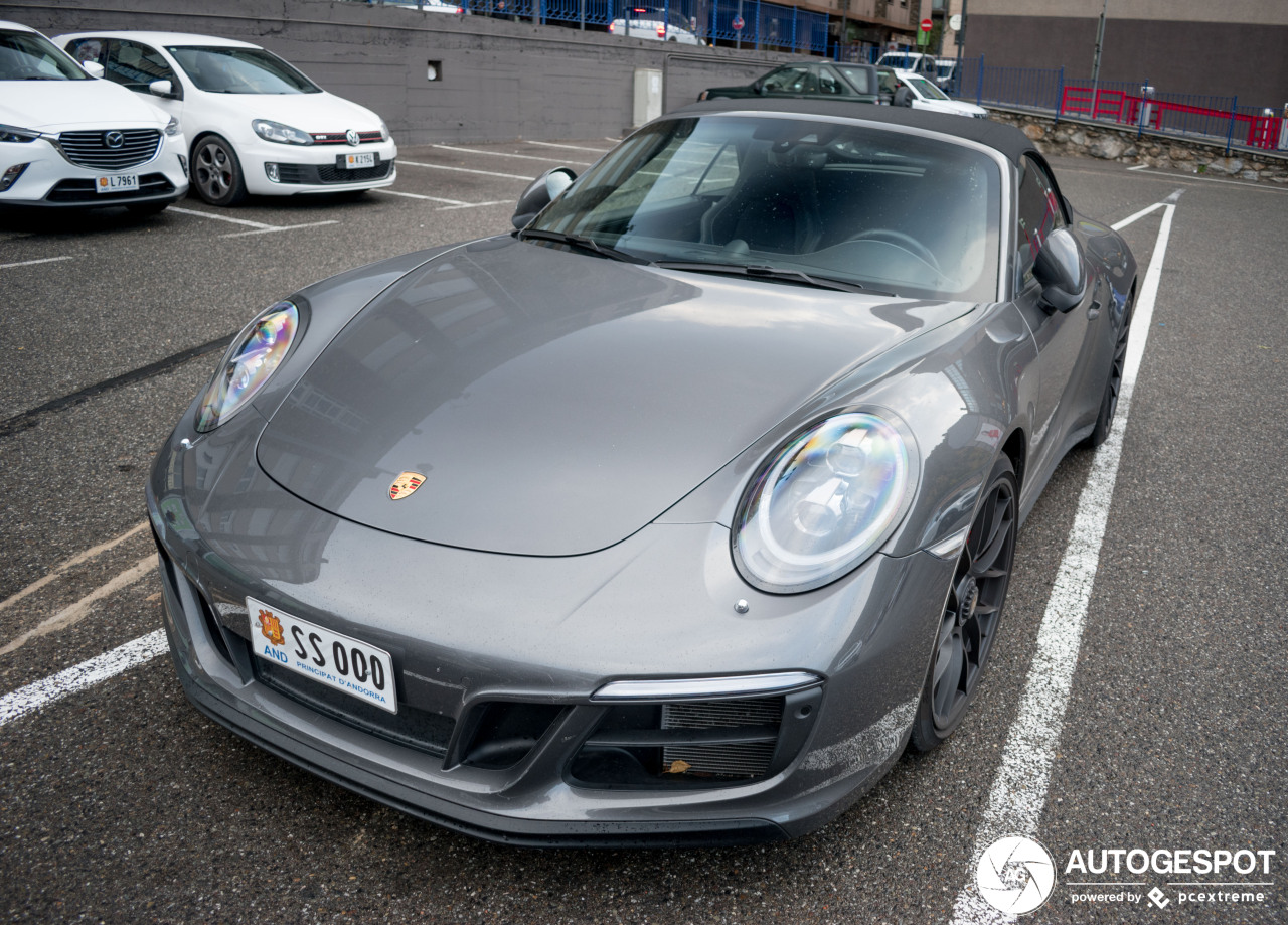 Porsche 991 Carrera 4 GTS Cabriolet MkII