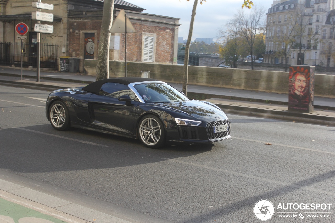 Audi R8 V10 Spyder 2016