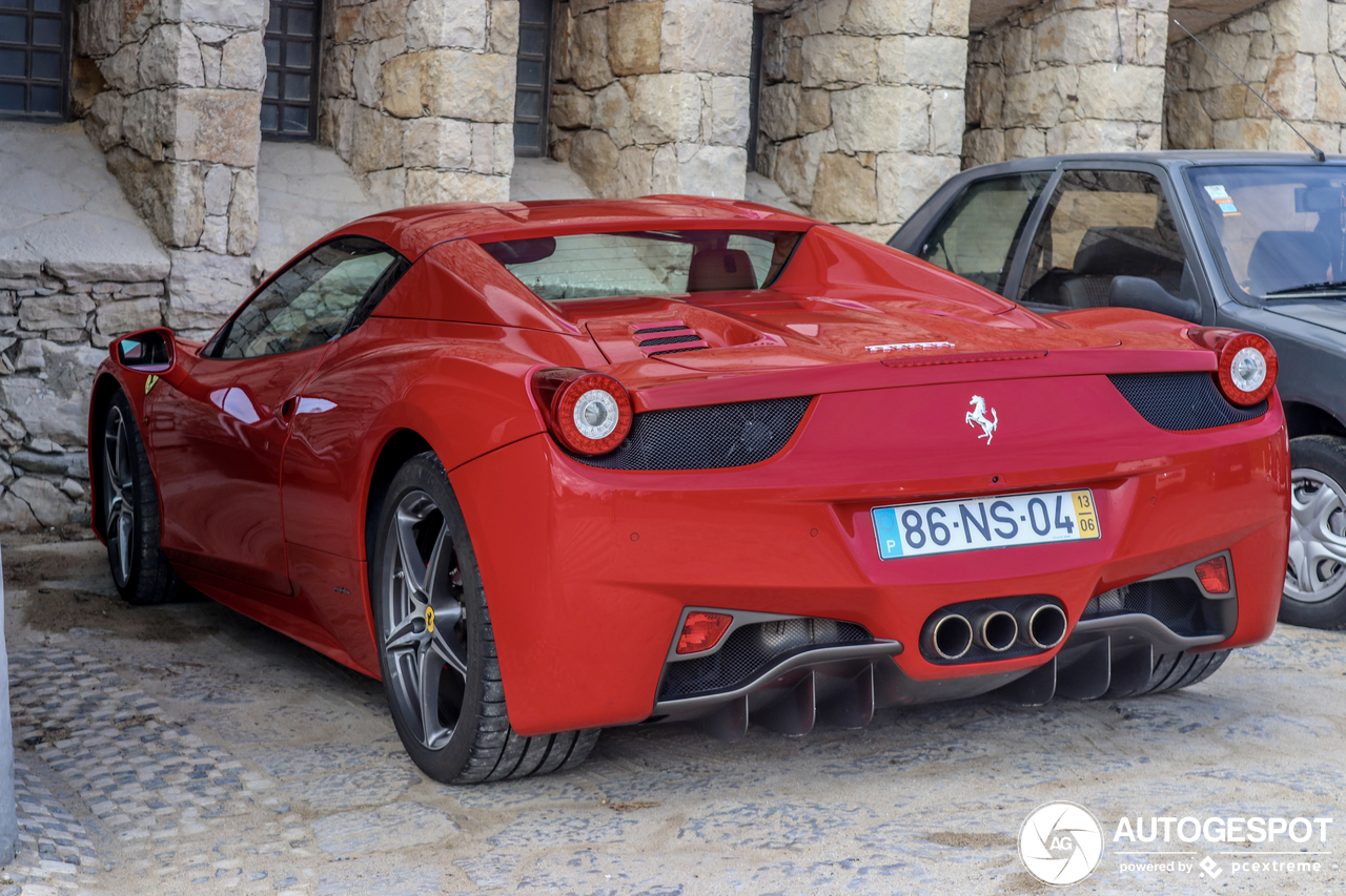 Ferrari 458 Spider