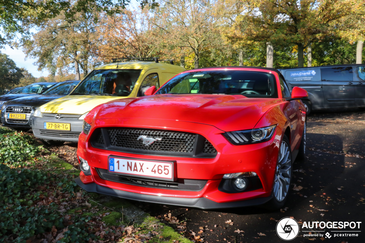 Ford Mustang GT Convertible 2015