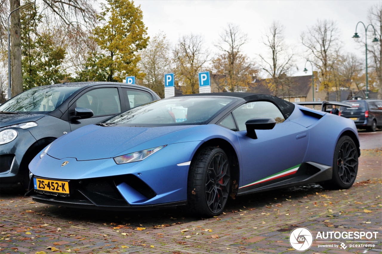 Lamborghini Huracán LP640-4 Performante Spyder