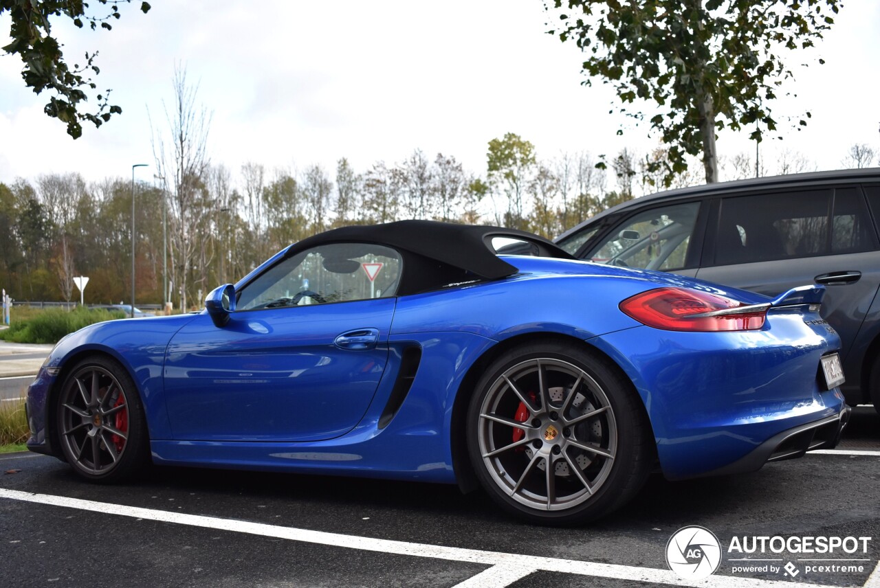 Porsche 981 Boxster Spyder